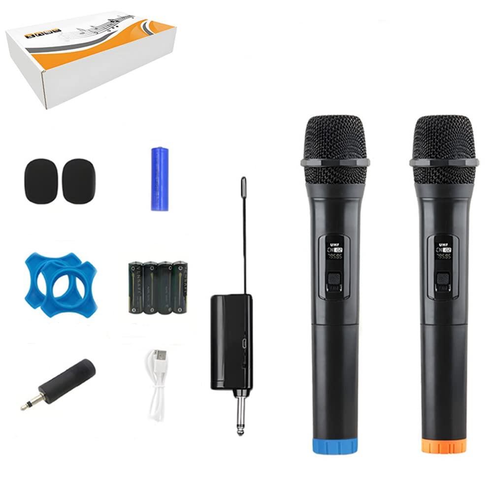 UHF MICROFONO INALAMBRICO DOBLE