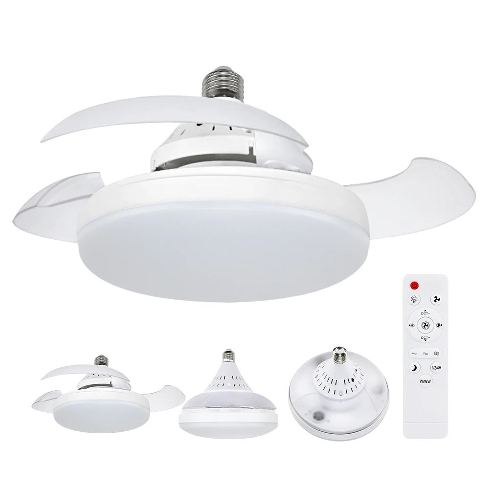 VENTILADOR LÁMPARA INVISIBLE LED