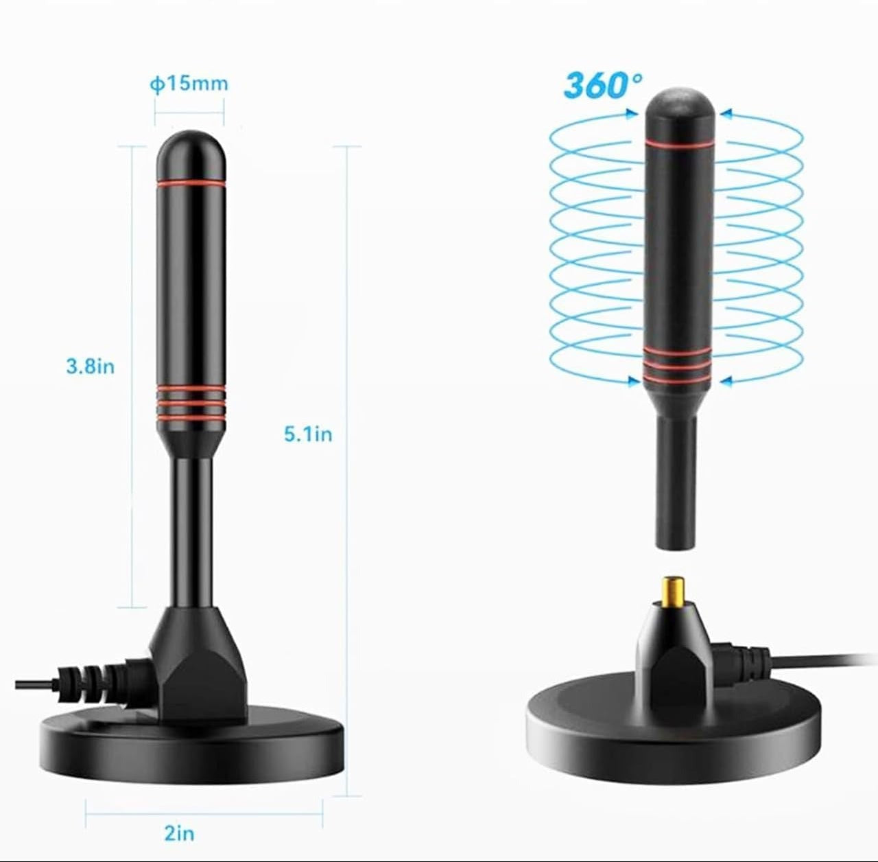 ANTENA OMNIDIRECCIONAL DE ALTA POTENCIA