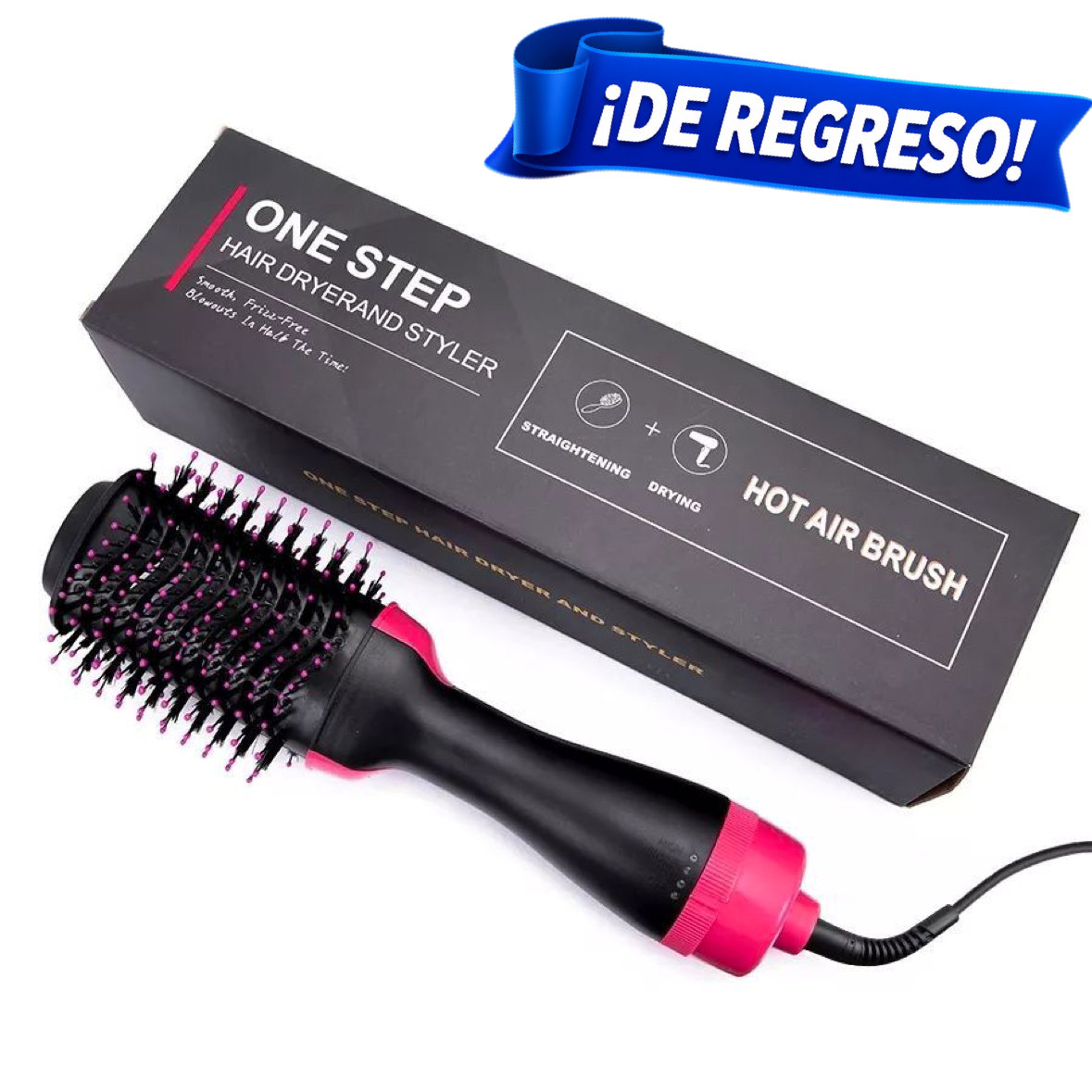 CEPILLO SECADOR ONE STEP 3 EN 1