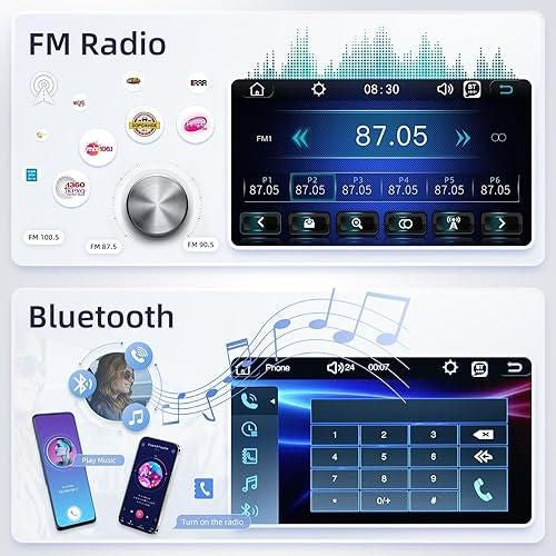 PANTALLA PARA CARRO ANDROID CARPLAY Y CÁMARA QM-9004A