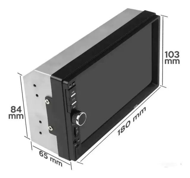 PANTALLA PARA CARRO DE 7 PULGADAS CON CÁMARA