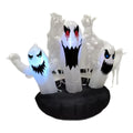 INFLABLE DE 3 FANTASMAS CON LUZ