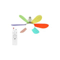 VENTILADOR DE TECHO CON LUZ LED E27