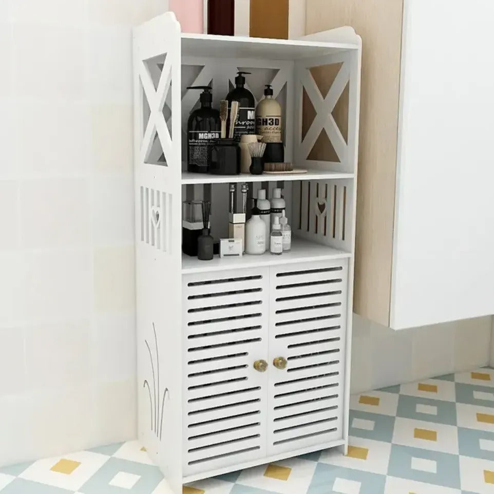 MUEBLE ORGANIZADOR PARA BAÑO DE 4 NIVELES SF1782