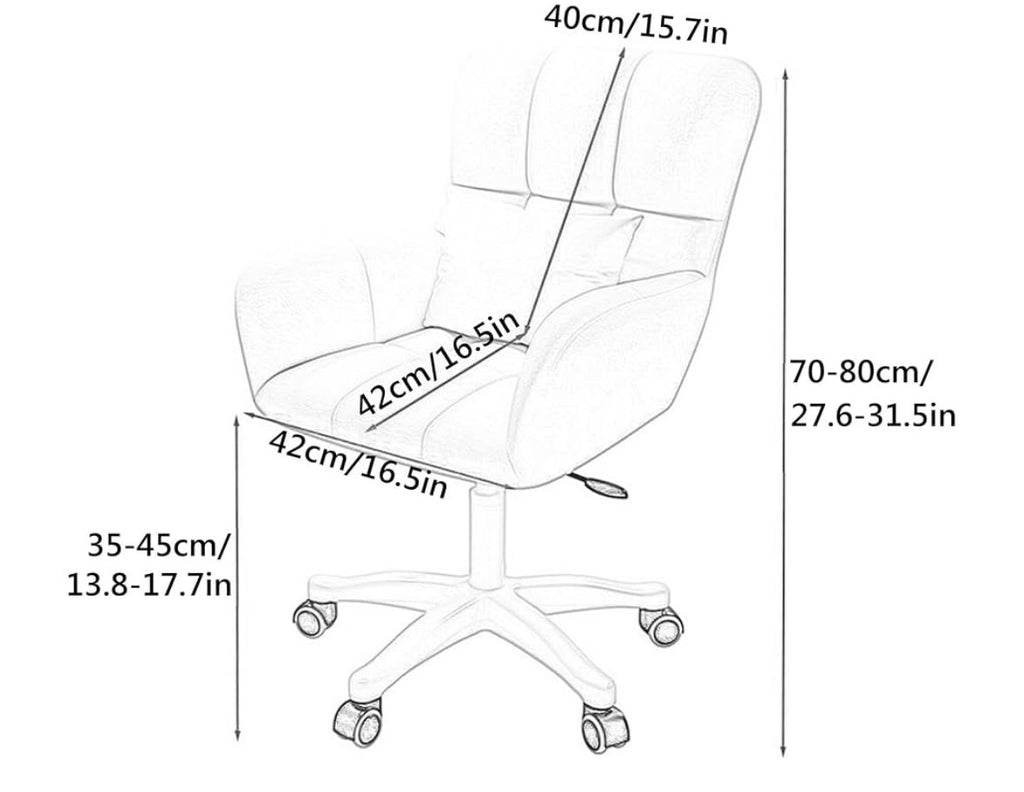 SILLA ESTÉTICA ERGONÓMICA SF1972
