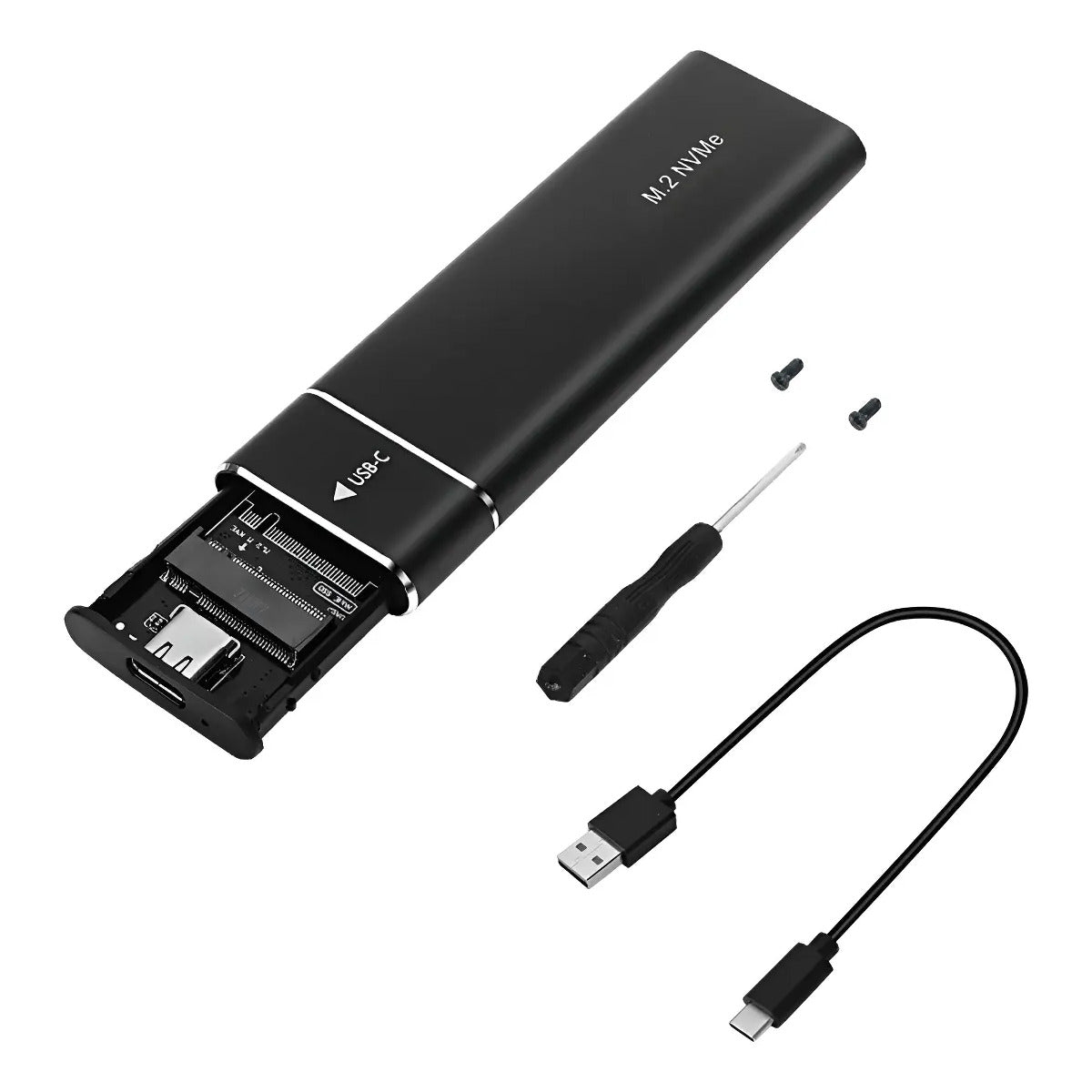 ADAPTADOR CASE USB C PARA SSD M.2 DN-K2601