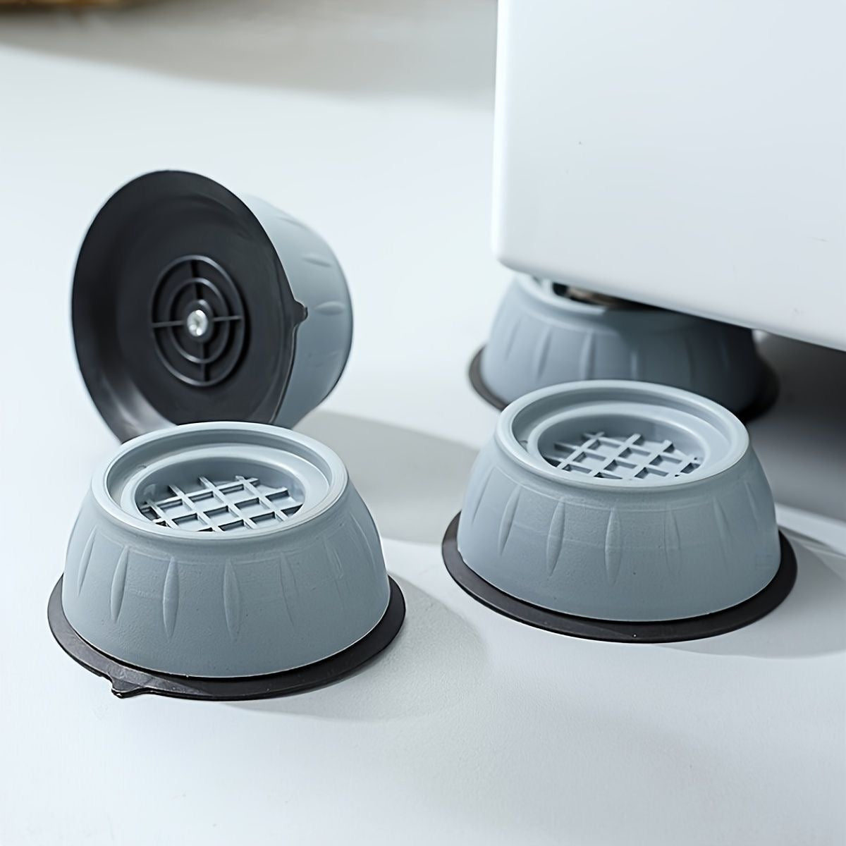 PAQ DE 4 SOPORTES ANTI VIBRACIÓN PARA LAVADORA