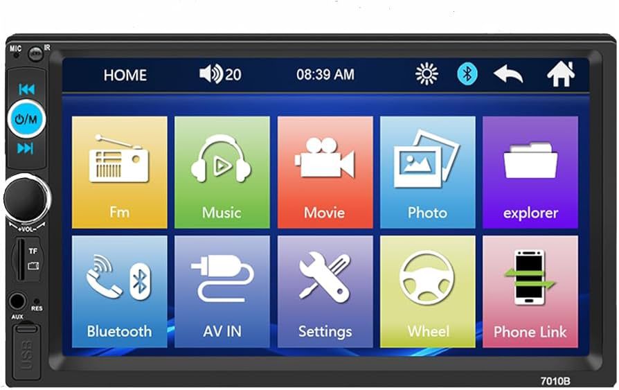 PANTALLA CON CARPLAY PARA VEHÍCULO