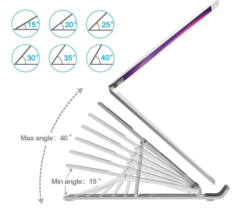 BASE PLEGABLE AJUSTABLE PARA LAPTOP ZX447