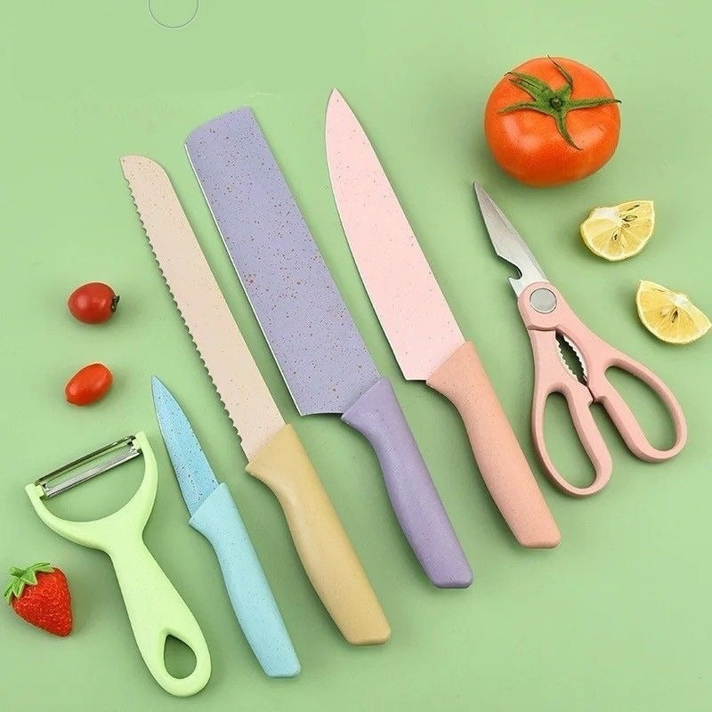 SET DE CUCHILLOS 6 PIEZAS