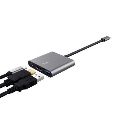 ADAPTADOR MULTIPUERTO USB-C 5 EN 1 MODELO BYL 2002