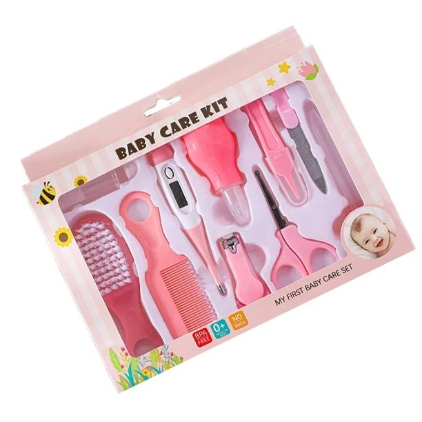 KIT DE 10 PIEZAS DE CUIDADO PERSONAL BEBÉ