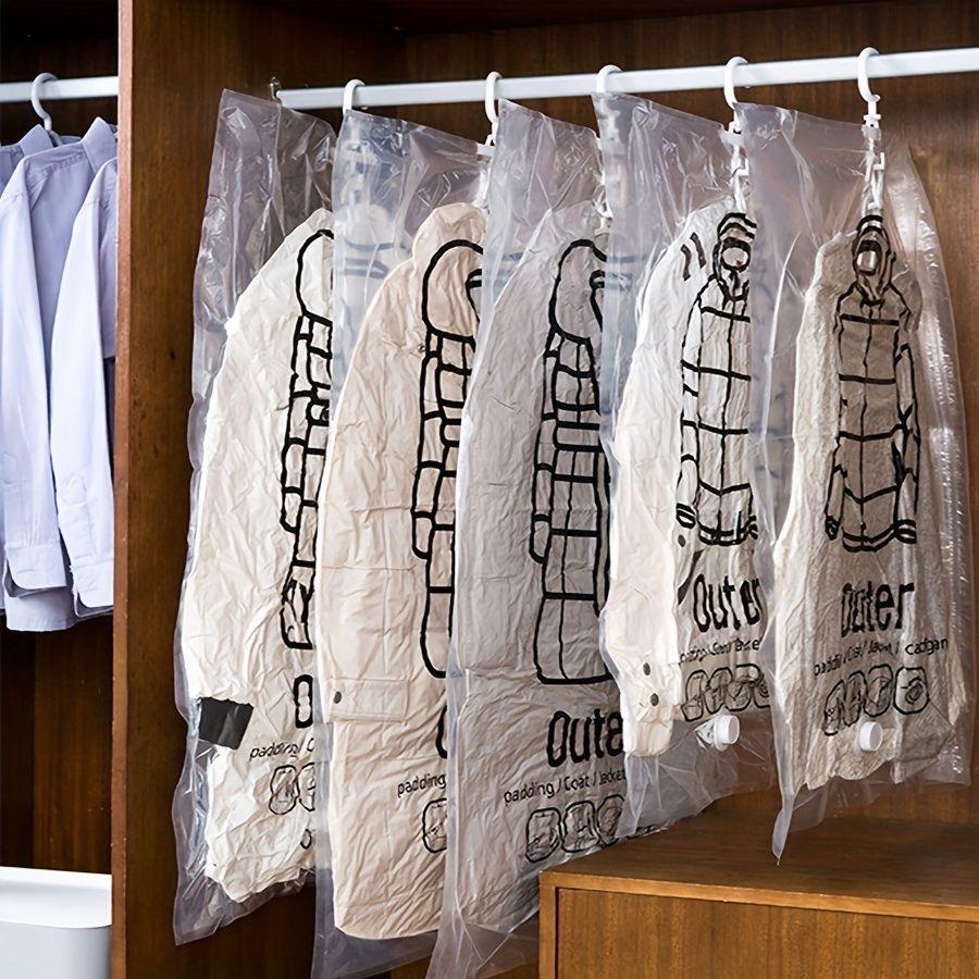 BOLSAS DE SELLADO AL VACÍO CON GANCHO PARA ROPA
