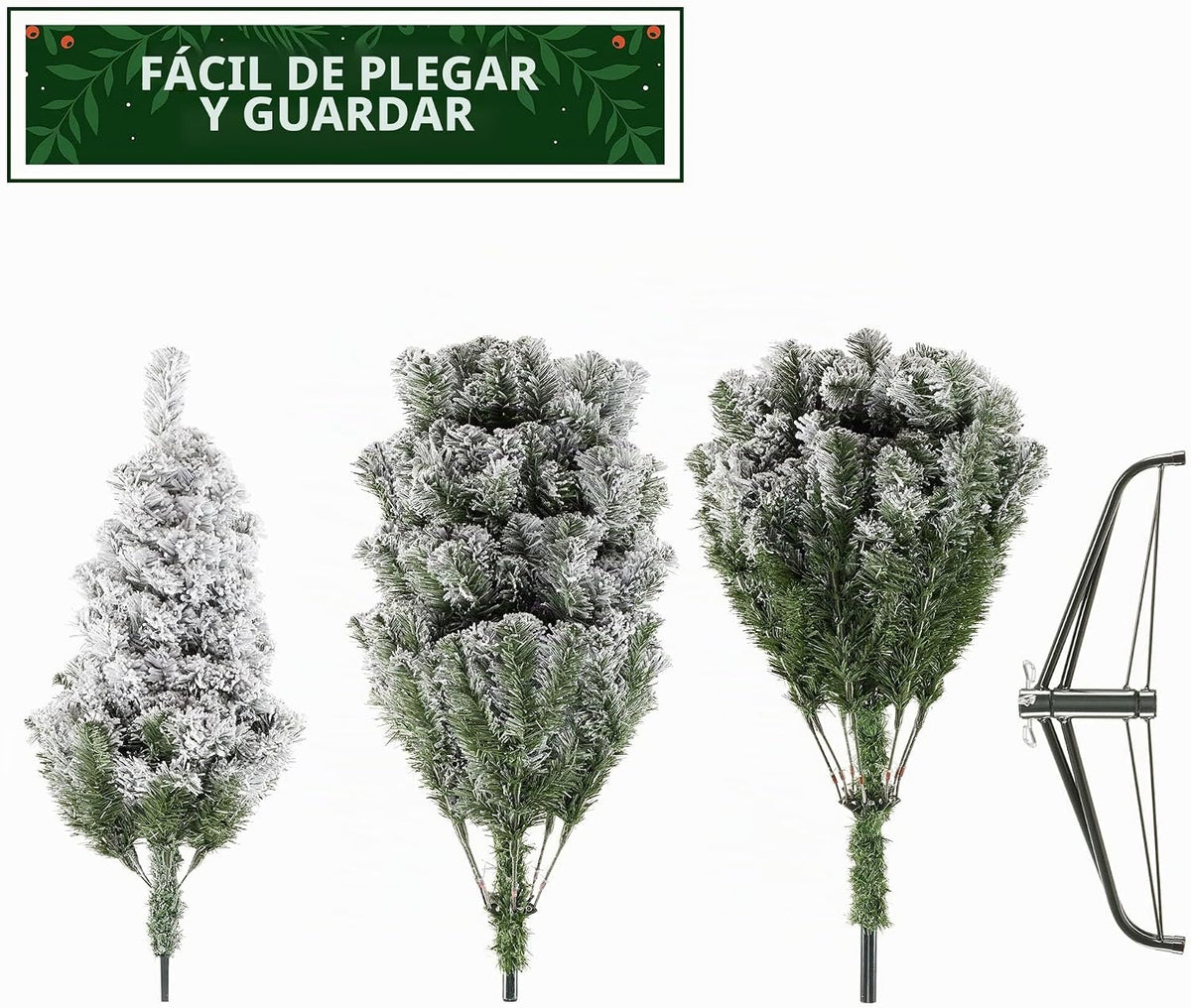 ÁRBOL DE NAVIDAD NEVADO 3 MTRS 2.500 RAMAS