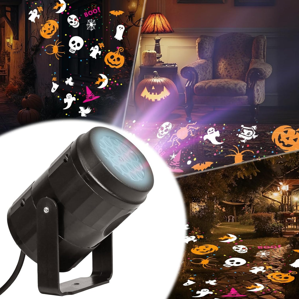 PROYECTOR LED FIGURAS DE HALLOWEEN
