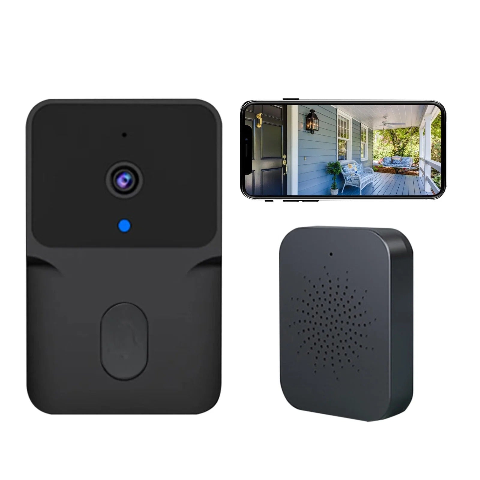 TIMBRE CON CAMARA DE VIGILANCIA Y APP