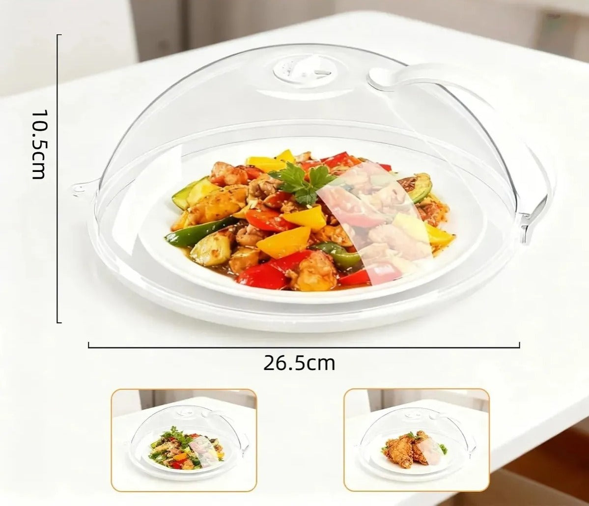 TAPA DE ALIMENTOS PARA MICROONDAS FEL2604018