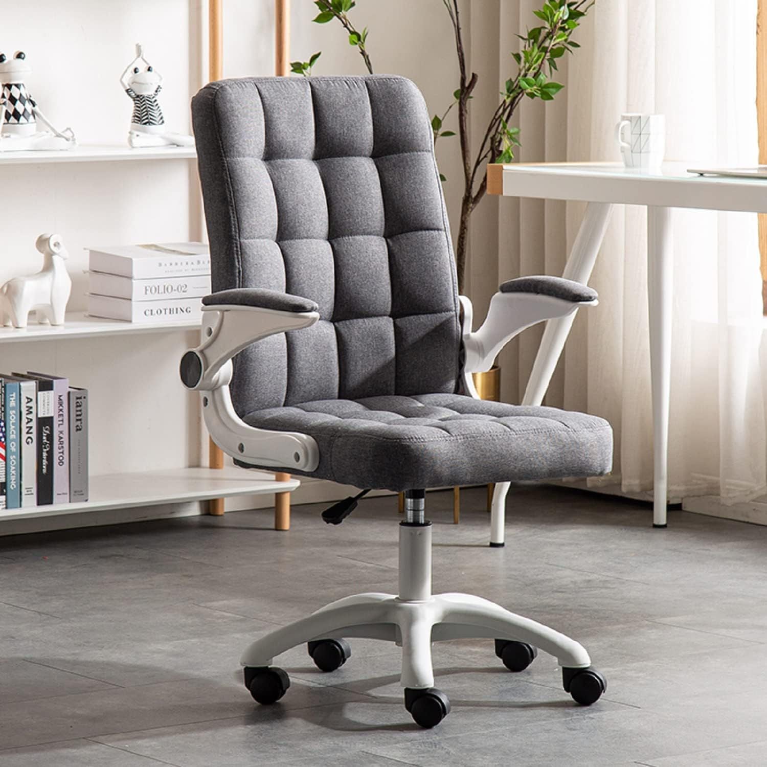 SILLA EJECUTIVA CON RUEDAS GRAY CLOUD