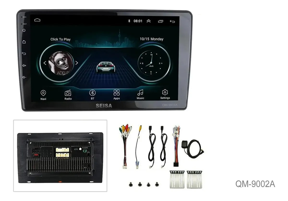 RADIO PARA CARRO CON PANTALLA 9” ANDROIDE QM-9002A