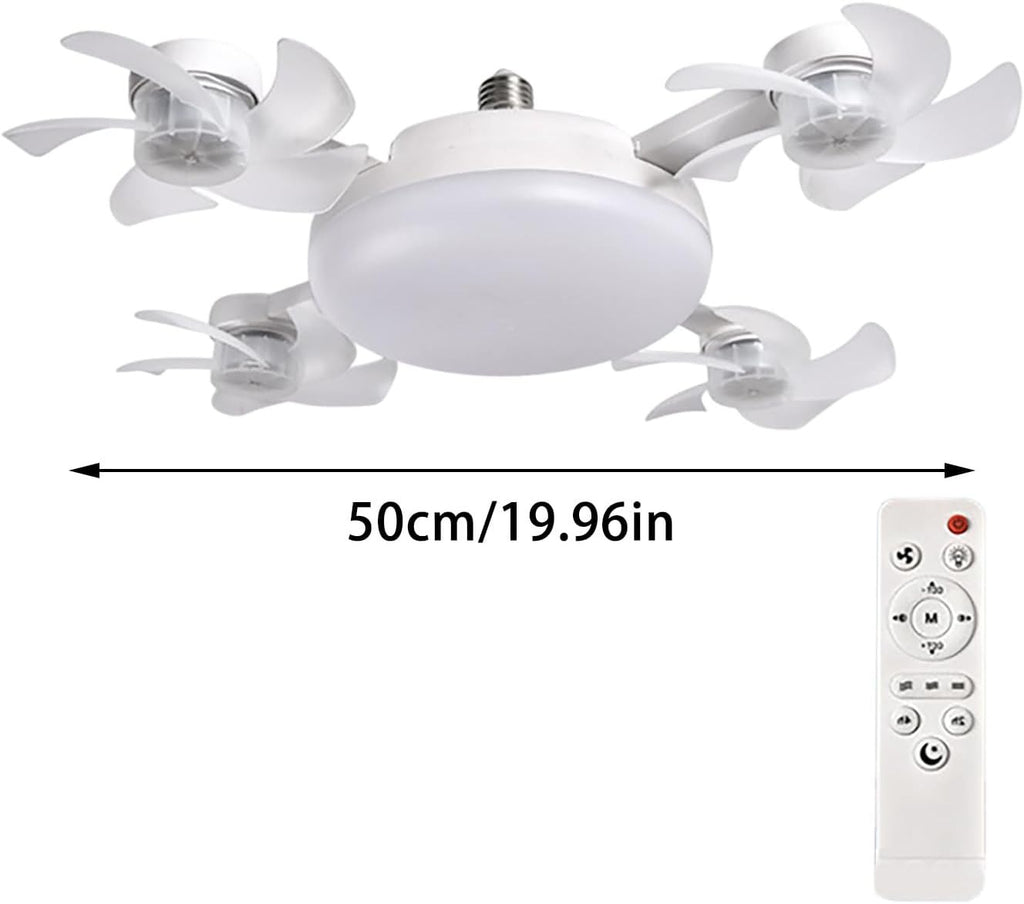 VENTILADOR DE TECHO TIPO DRON CON LUZ LED CP-FS0