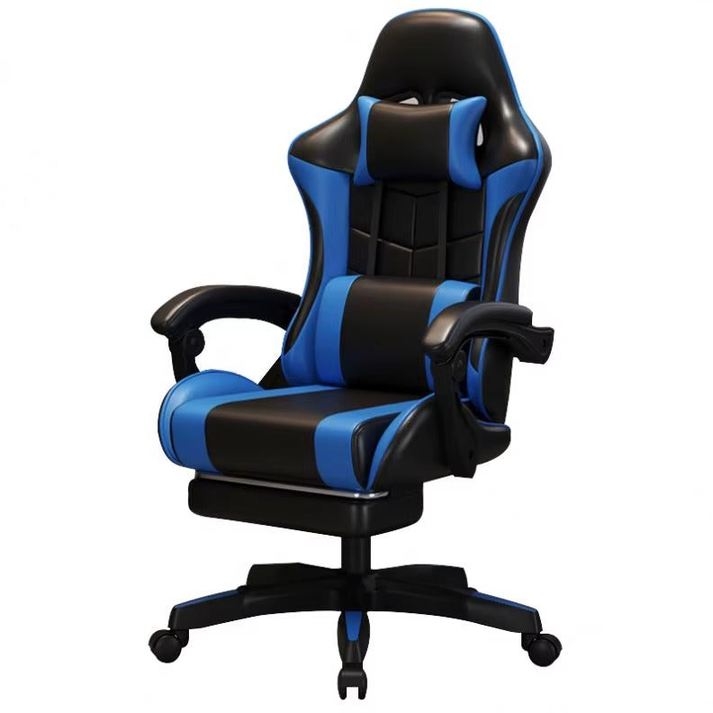 SILLA GAMER ERGONOMICA CON REPOSA PIES