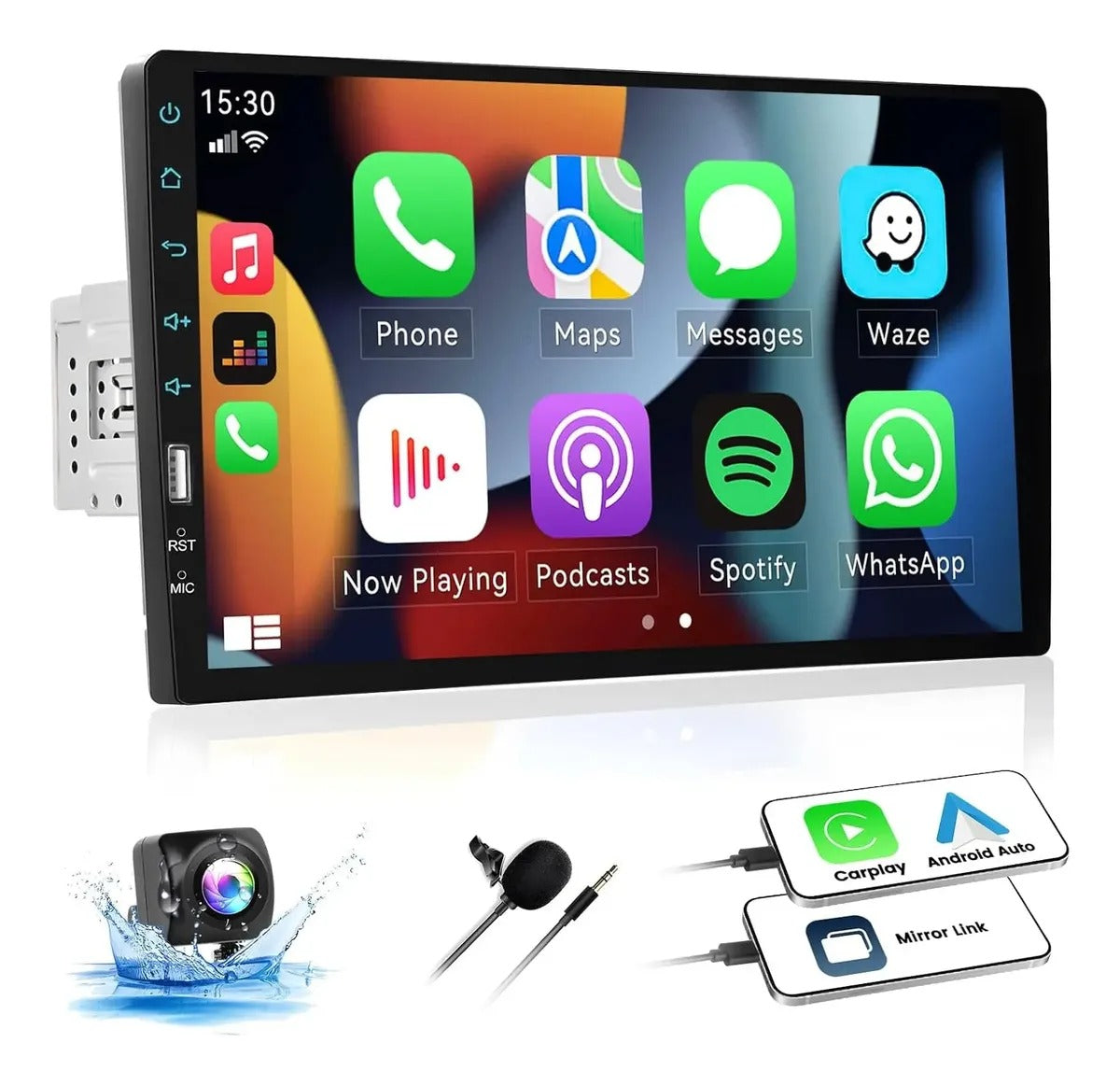 RADIO PARA CARRO CON PANTALLA 9” ANDROIDE QM-9002A