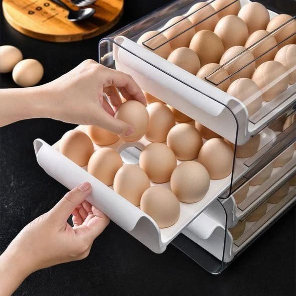 ORGANIZADOR DE HUEVOS TIPO GAVETA