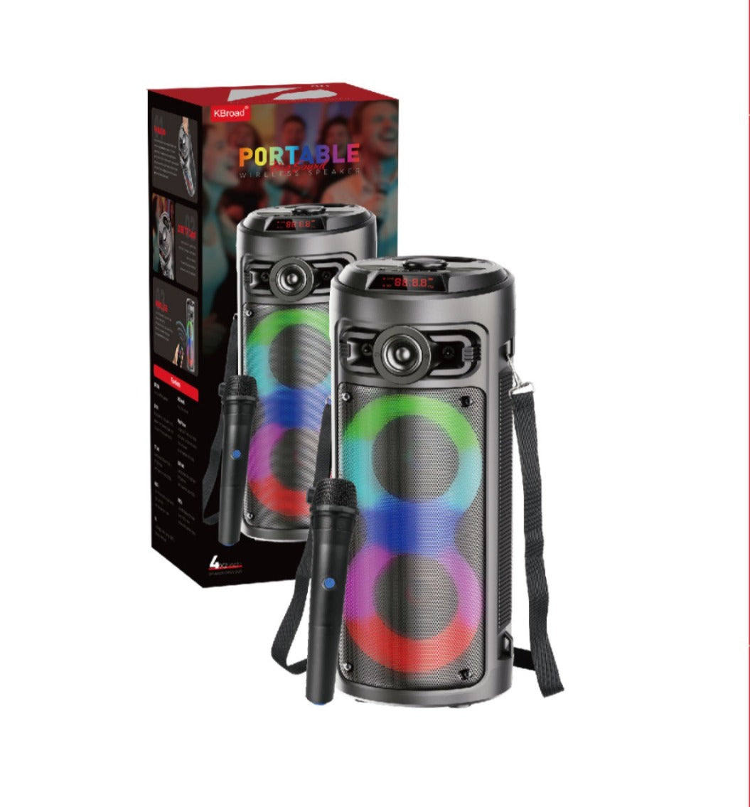 MINI TORRE 4” BLUETOOTH CON MICRÓFONO INALÁMBRICO KTS-2439