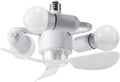 VENTILADOR CON LUZ LED DE TECHO Y CONTROL CP-FS15