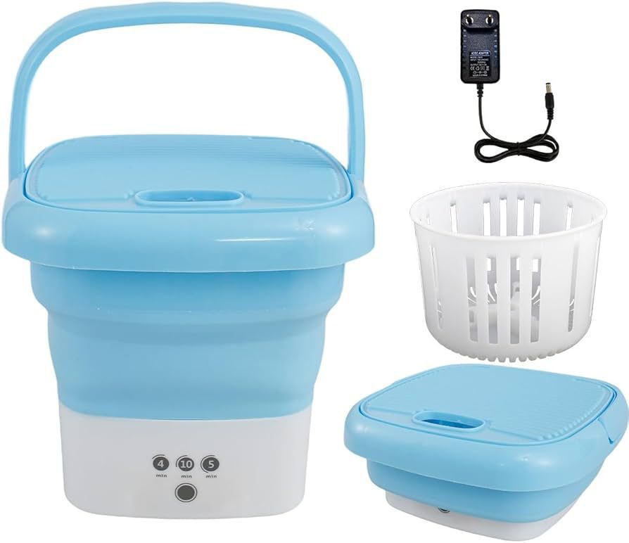 MINI LAVADORA CON CENTRIFUGADO