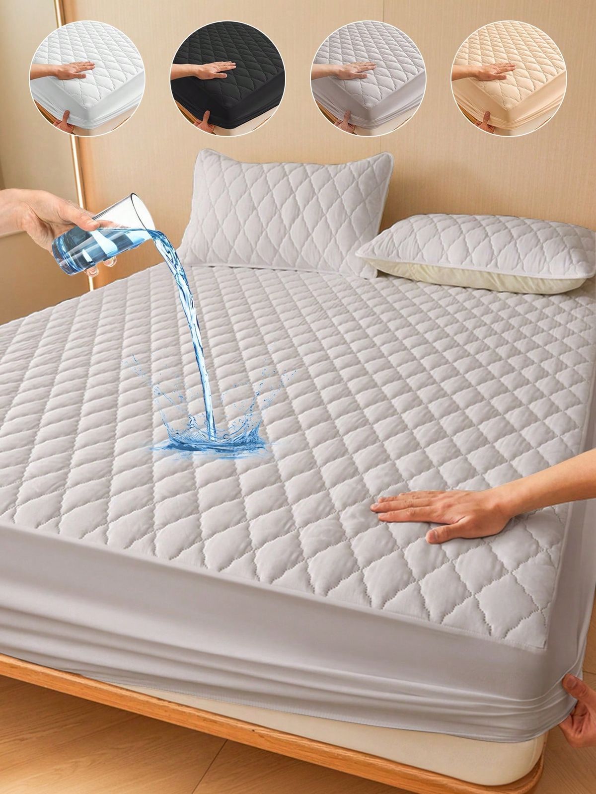 SABANAS IMPERMEABLES PARA CAMA INDIVIDUAL