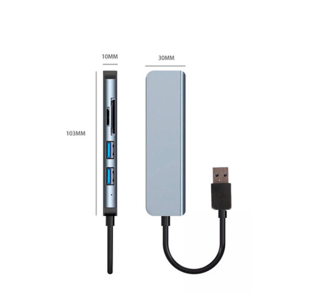 HUB USB-C 5 EN 1 MODELO BYL-2103T