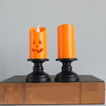 LÁMPARA LED MOD VELA (CALABAZA) HALLOWEEN
