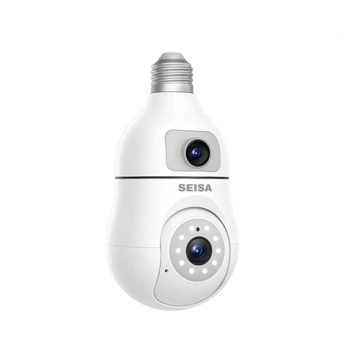 BOMBILLO DOBLE CÁMARA 1080P WIFI 2.4G / 5G IPC-YC501