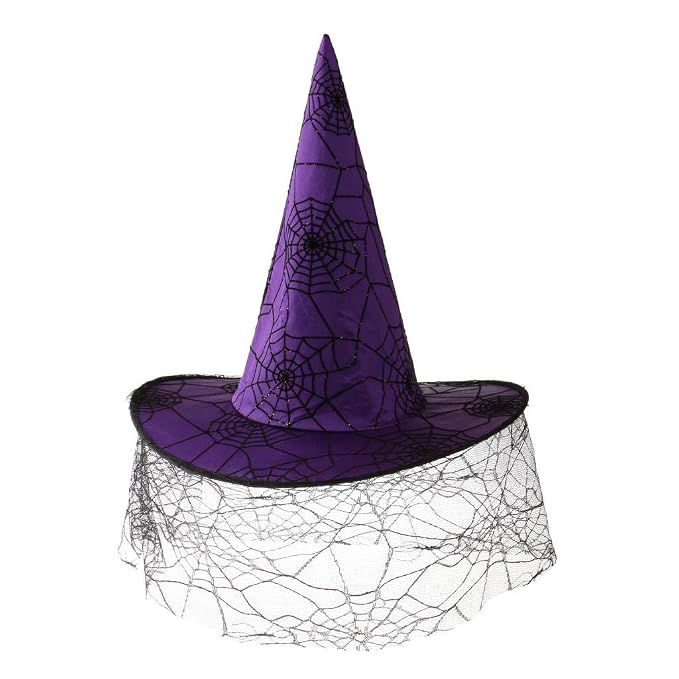 SOMBRERO DE HALLOWEEN BRUJA