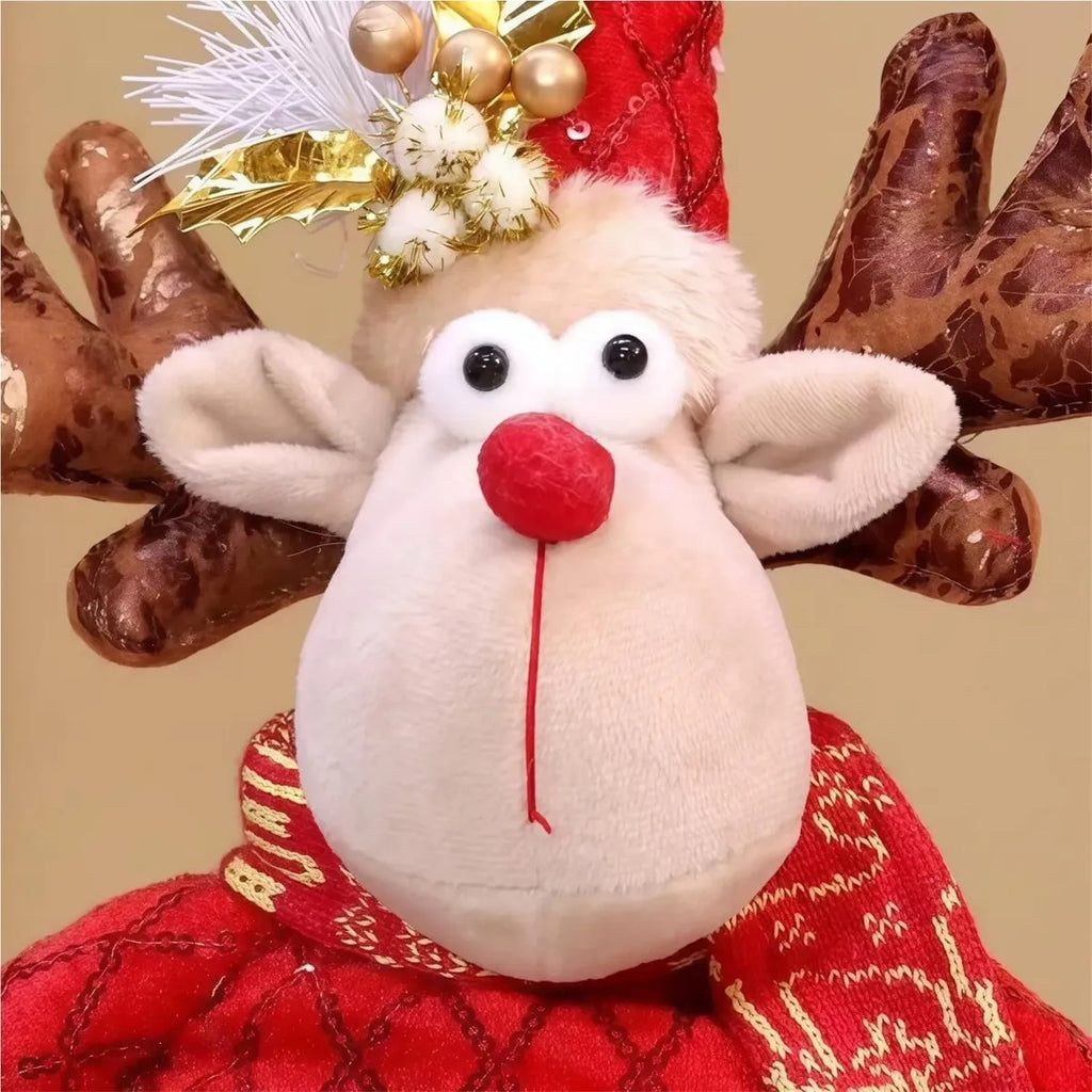 MUÑECO DE RENO NAVIDEÑO EXTENSIBLE ~ FEL2605013