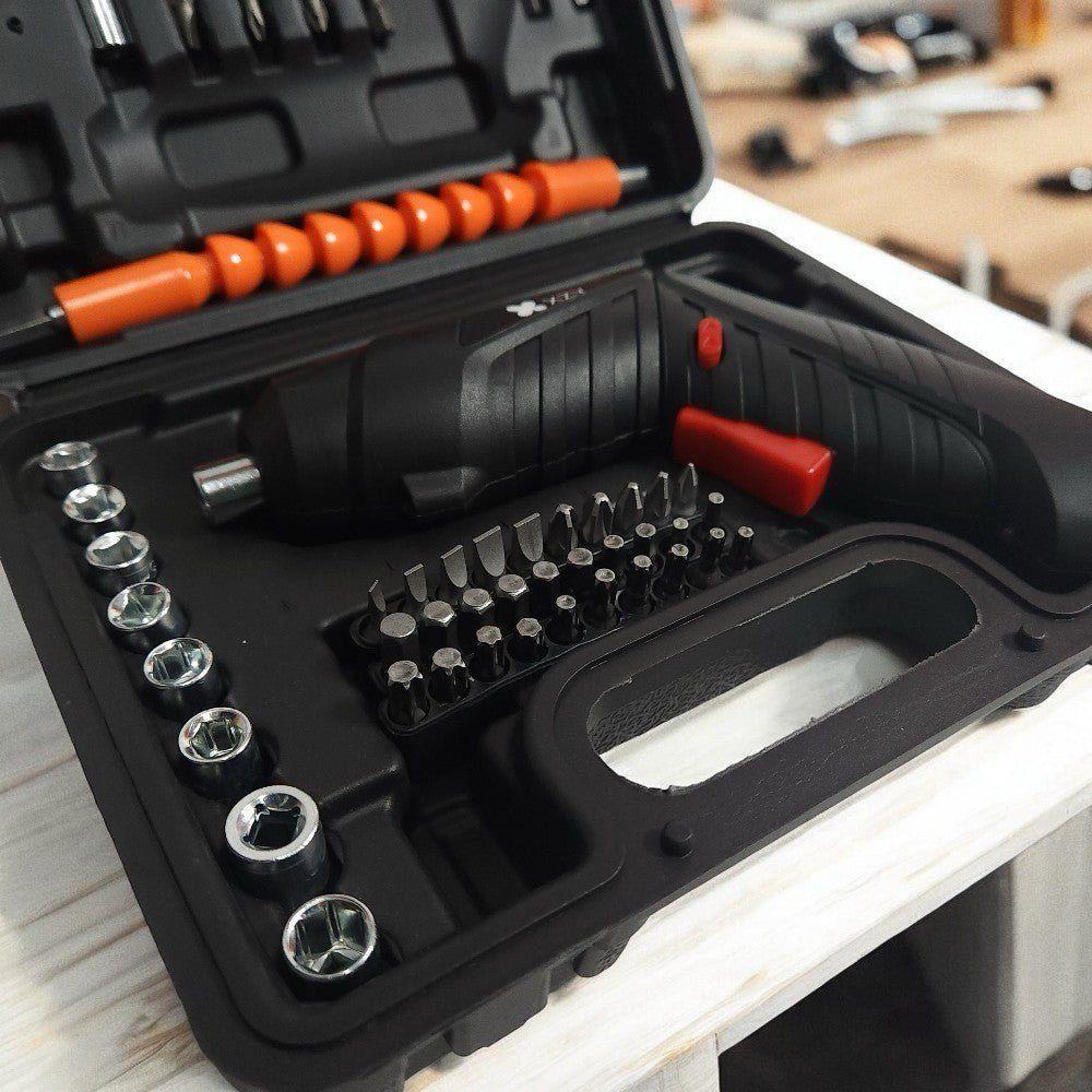 KIT DESTORNILLADOR ELÉCTRICO 47 PCS
