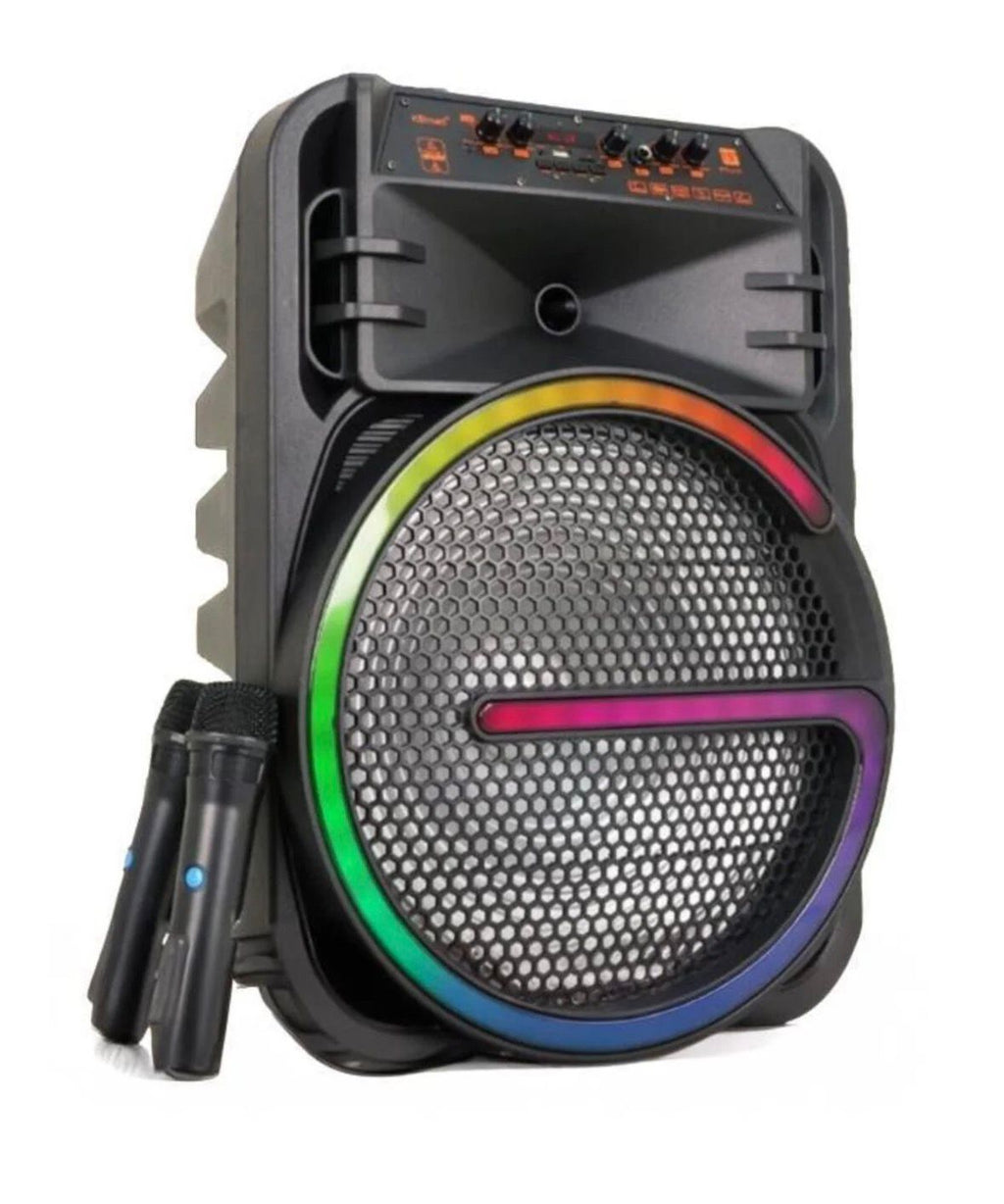 PARLANTE BLUETOOTH CON 2 MICROFONOS INALÁMBRICOS MODELO KTS-2170