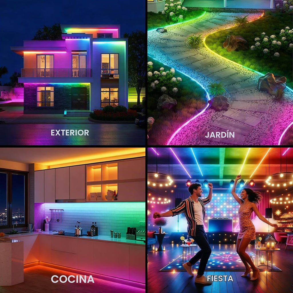 CINTA DE LUZ NEÓN LED 10 METROS ~ FEL2605042