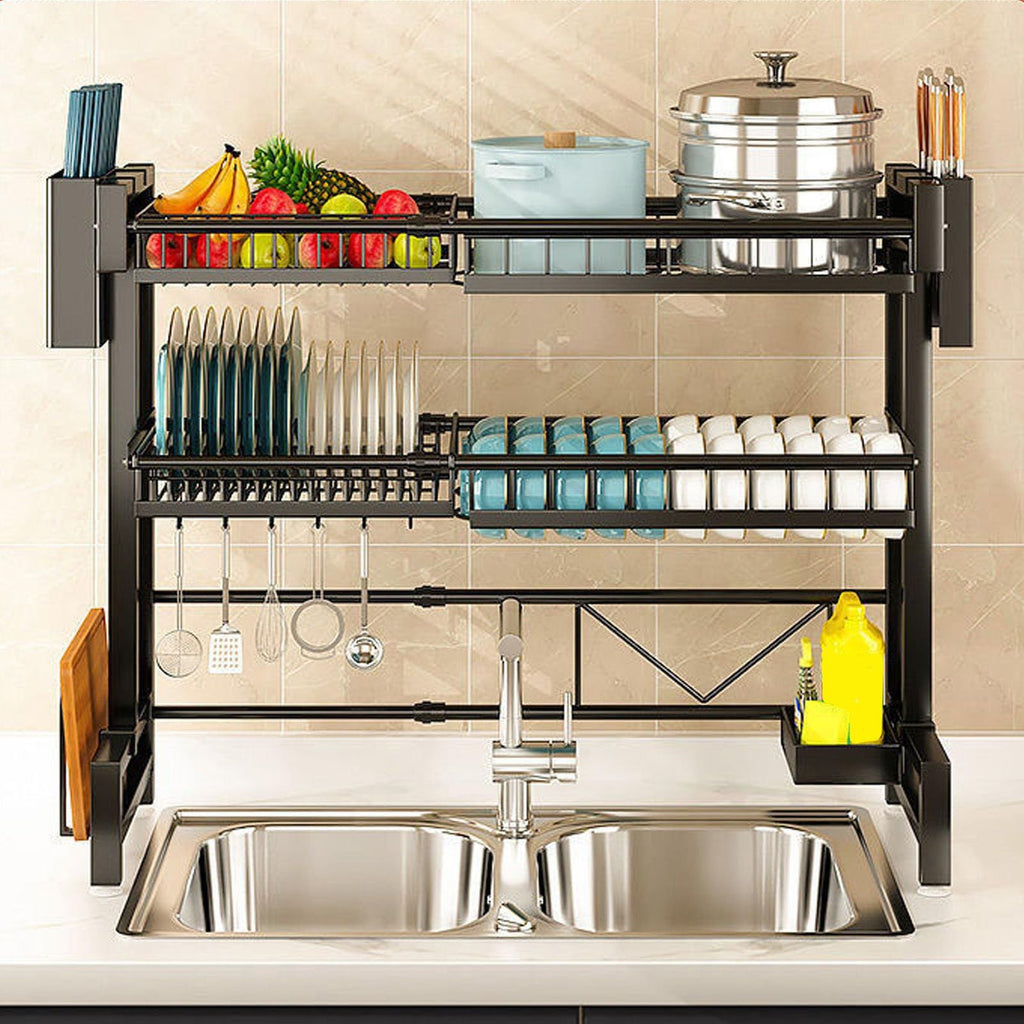 RACK ORGANIZADOR PARA FREGADERO DE 2 NIVELES
