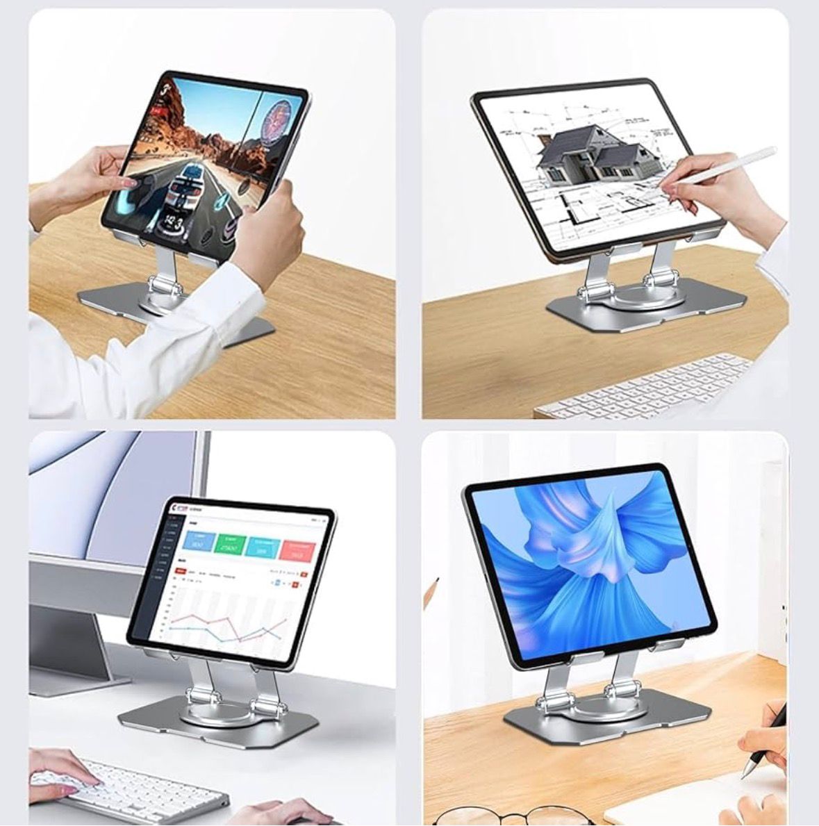 SOPORTE PLEGABLE PARA CELULAR Y TABLET ZX-ZJ48