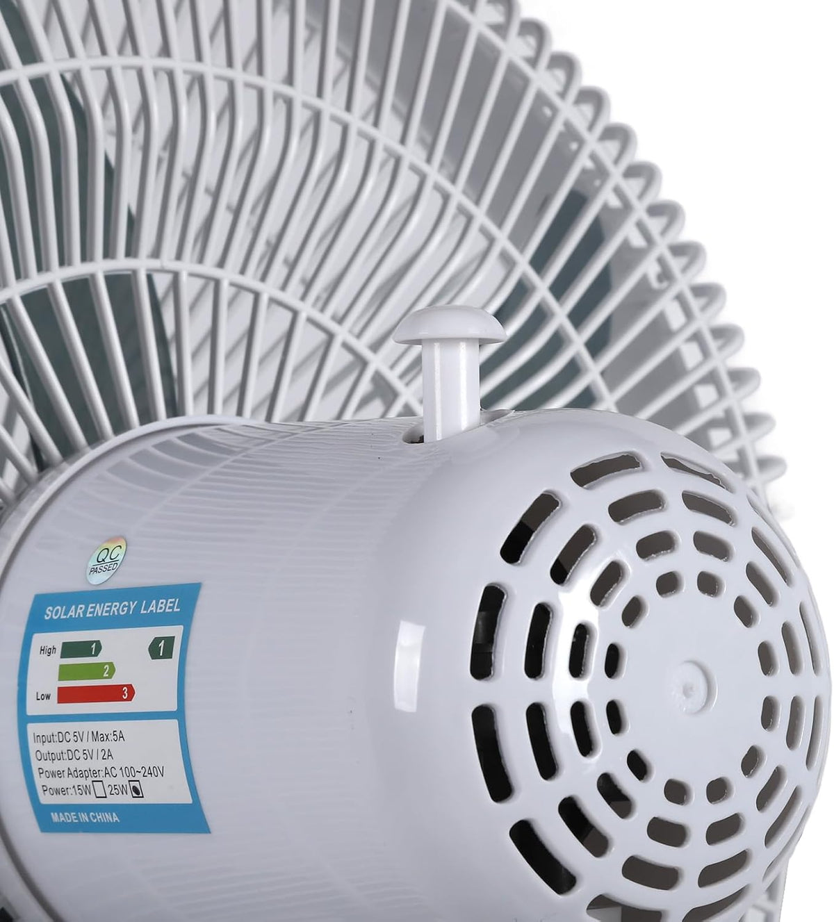 VENTILADOR CON PANEL SOLAR 16" SQ-FS168