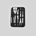 SET DE 5 PIEZAS PARA BARBACOA FEL2401013