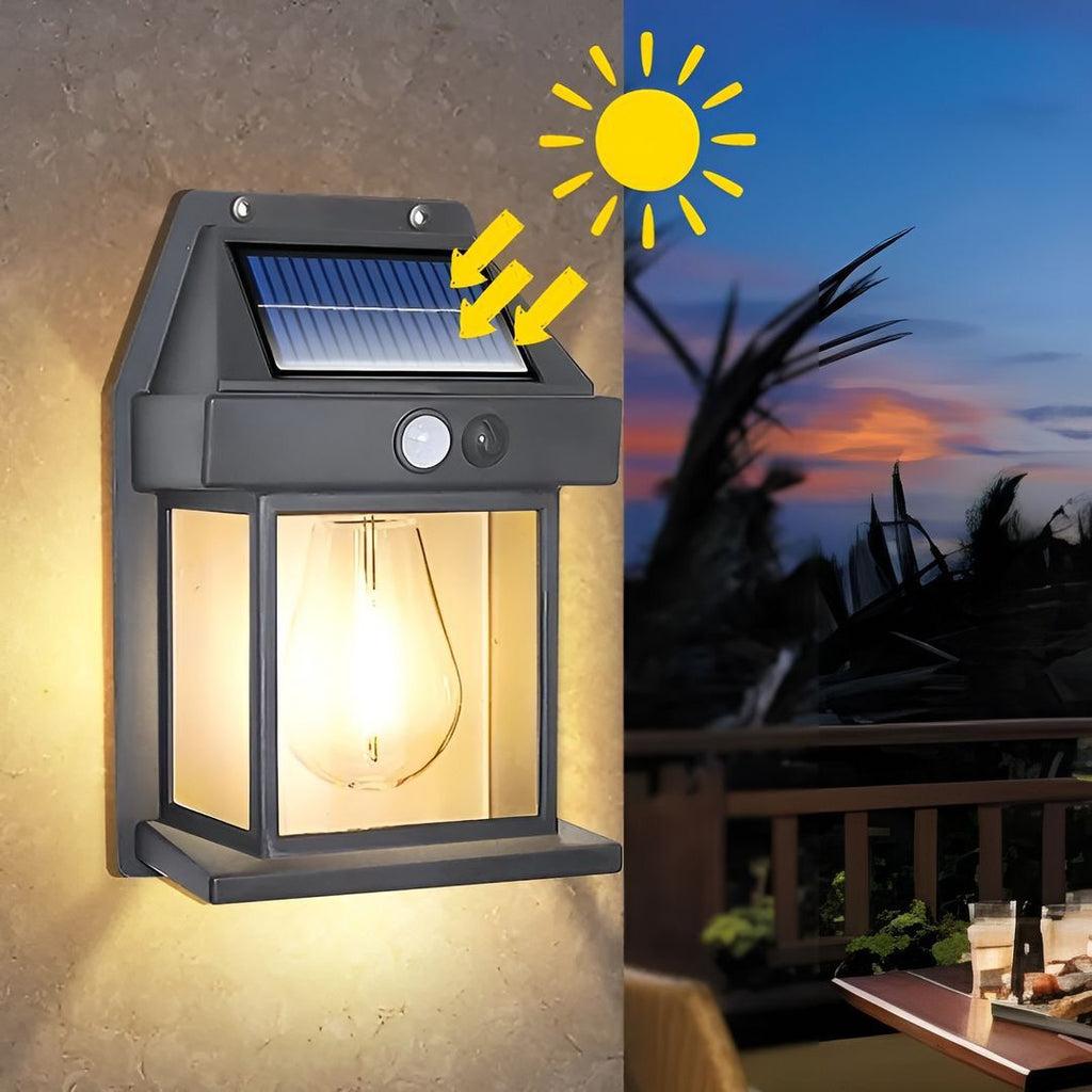 LÁMPARAS SOLARES CON SENSOR DE MOVIMIENTO