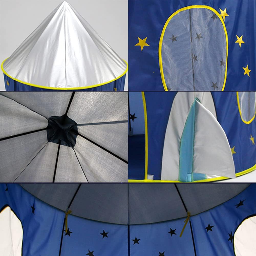 COHETE ESTRELLA AZUL PLEGABLE PARA NIÑOS FEL-042606062