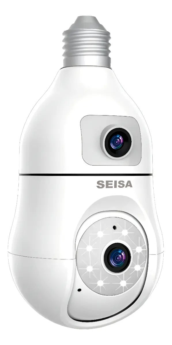 BOMBILLO DOBLE CÁMARA 1080P WIFI 2.4G / 5G IPC-YC501