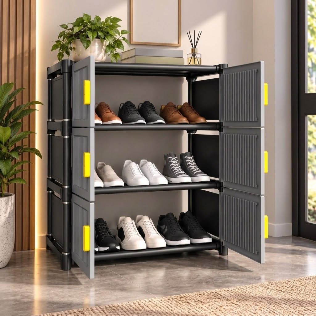 ORGANIZADOR DE ZAPATOS CON PUERTAS FEL022607020