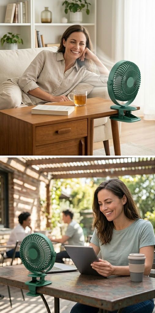 VENTILADOR CON PINZA