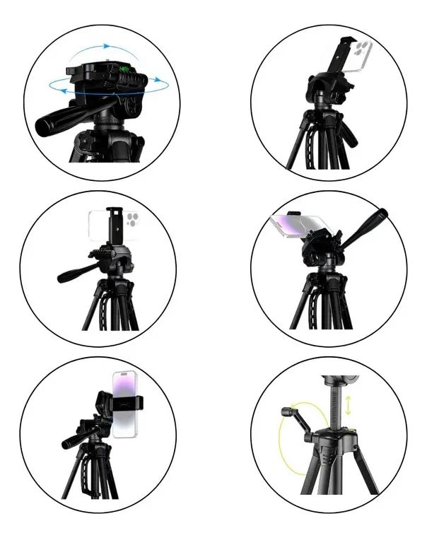 TRÍPODE PROFESIONAL F-360T